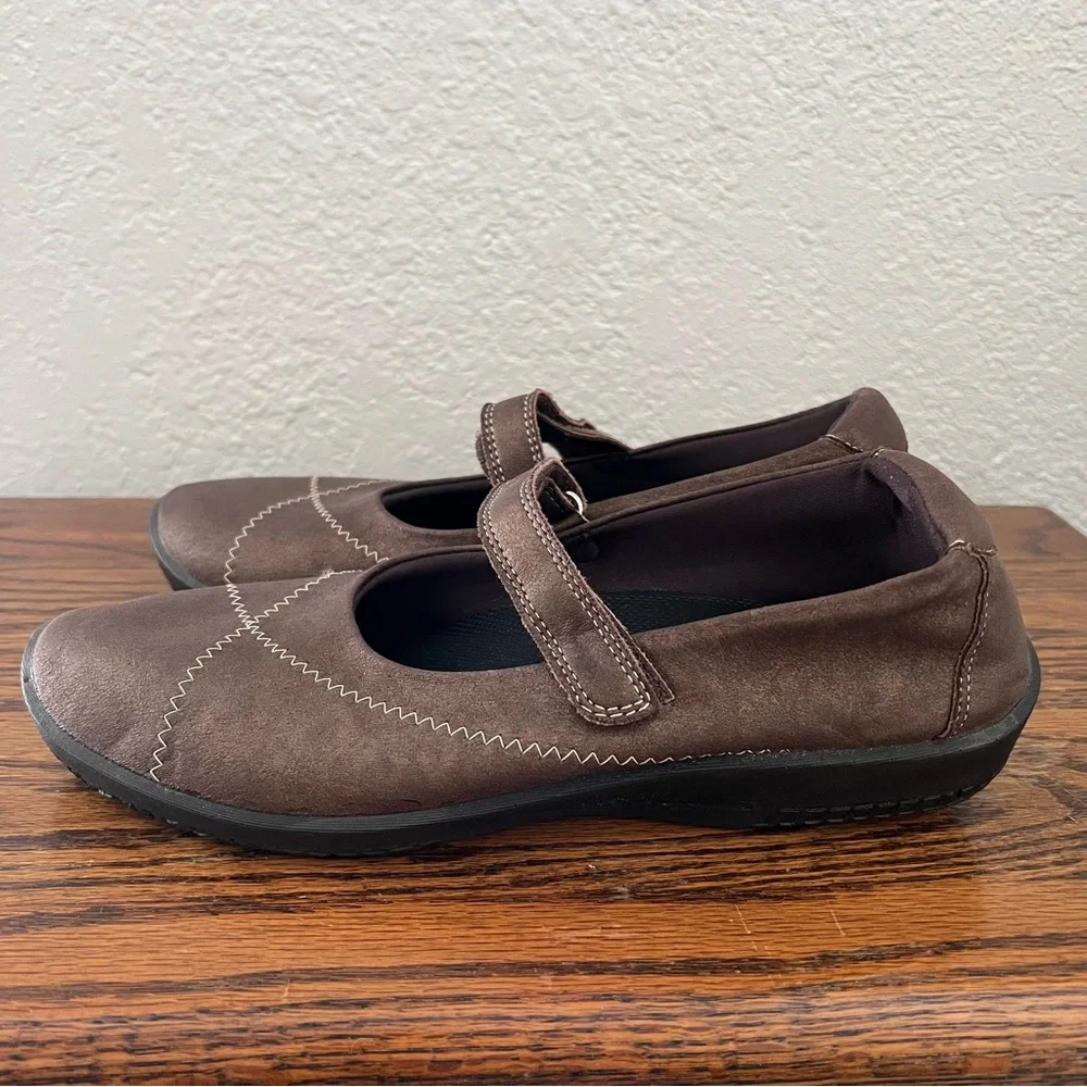 Arcopedico L18 Brown Women's Mary Jane Flats EU 43 US 12